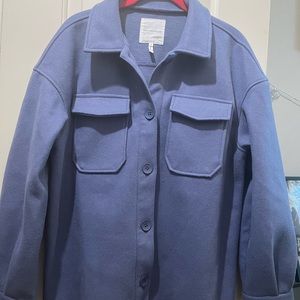 Avec les filles brand oversized shirt jacket, thick material